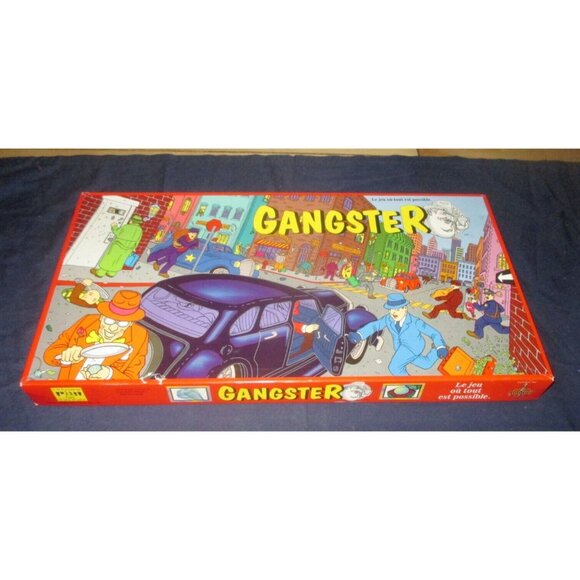 Gangster Board Game (completely in French) (1994, Gladius) (complete) - Picture 1 of 4